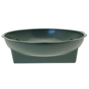 Round Dish Green pk of 10
