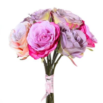 Bundle Rose Short Stem Lilac