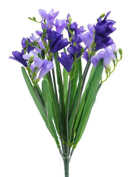 Freesia Bush X12 Lav/Purple