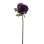 Olivia Anemone Stem Purple 38Cm