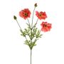 Olivia Poppy Spray Coral 75Cm
