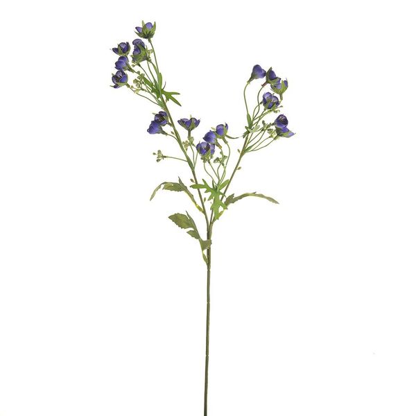 BUTTERCUP SPRAY PURPLE 63CM