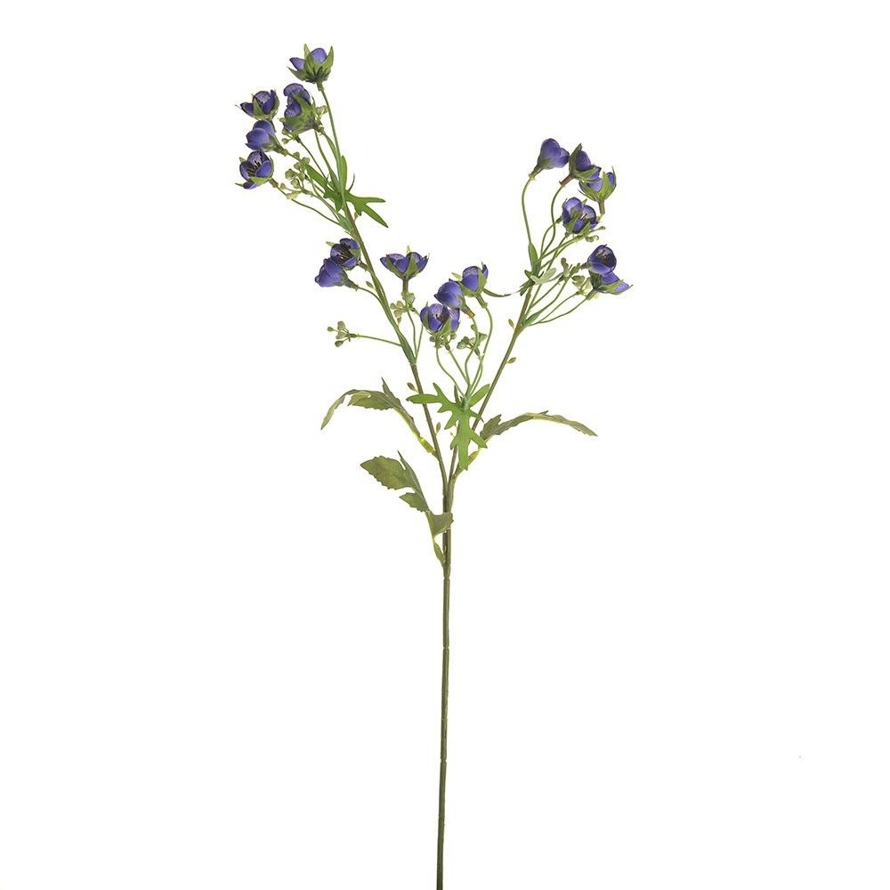 BUTTERCUP SPRAY PURPLE 63CM
