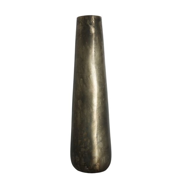Poseidon Tapered Vase -  Antique Silver - Large - H58 x Dia17cm
