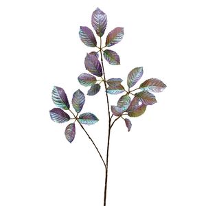 Leaf Spray Iridescent 75cm