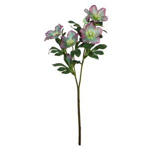 Christmas Rose - Pink - 65cm