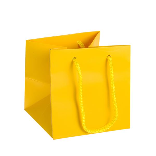 Hand Tie Bag Yellow H17cm X10