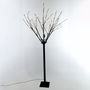 175cm 900 Warm white LED firework Tree Black mains powered