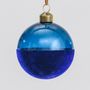 8cm Glass half/half Ball 