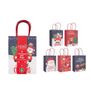 Pack of 5 Assorted Christmas Paper Gift Bags with Handles