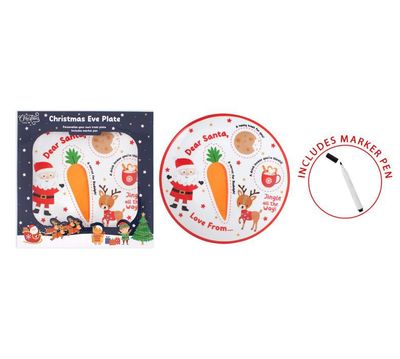 Santa & Friends Christmas Eve Plate