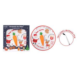 Santa & Friends Christmas Eve Plate