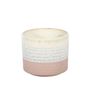 Hortus Bordeaux Stoneware Pot  - Pink - Dia 10 x H10cm