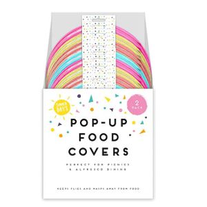 Summer Pop-Up Food Covers Pack of 2 (Assorted)