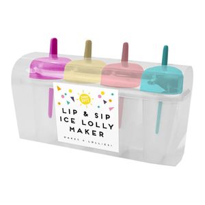  4 Piece Lip & Sip Ice Lolly Maker