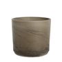 Basalt Terracotta Pillar Pot - D23.5 x H20.5cm