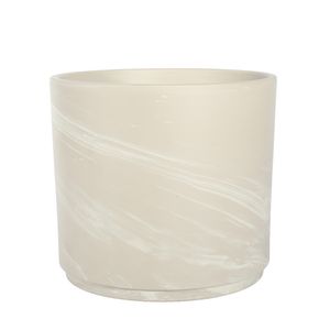 Granite Terracotta Pillar Pot -D27 x H24cm