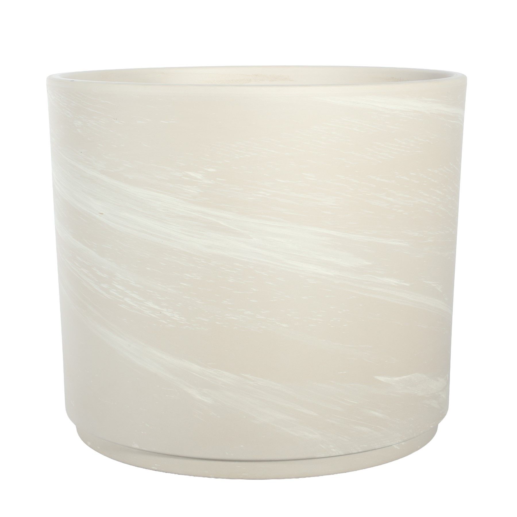 Granite Terracotta Pillar Pot -D31 x H27cm