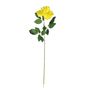 Premium Rose Large Yellow 71Cm