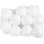 White Polystyrene Balls 3cm - 10 Pack