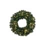 24" Glacier Pine Wreath Led
