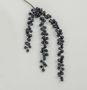 94cm Hanging Berry Spray Blue