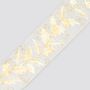 2.5" x 10Y Holly Ribbon Champagne