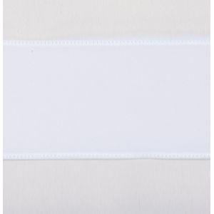 2.5"x10Y Velvet Ribbon White
