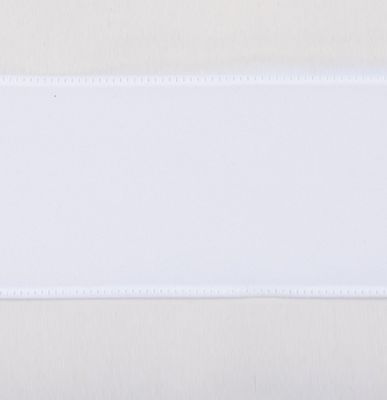 2.5"x10Y Velvet Ribbon White