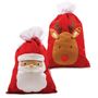 Plush XMAS Felt Pompom Nose Sack