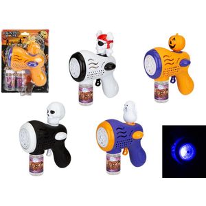 Halloween Bubble Gun 4 Asst    Pet Clamshell Box             