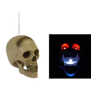 Animated Talking Skull         Light Up Eyes Try Me          