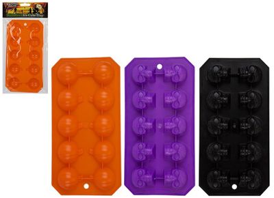 Halloween Ice Cube Trays 3 Ass Opp Bag & Header Card         