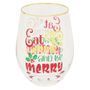 Stemless Glass Eat Drink 
