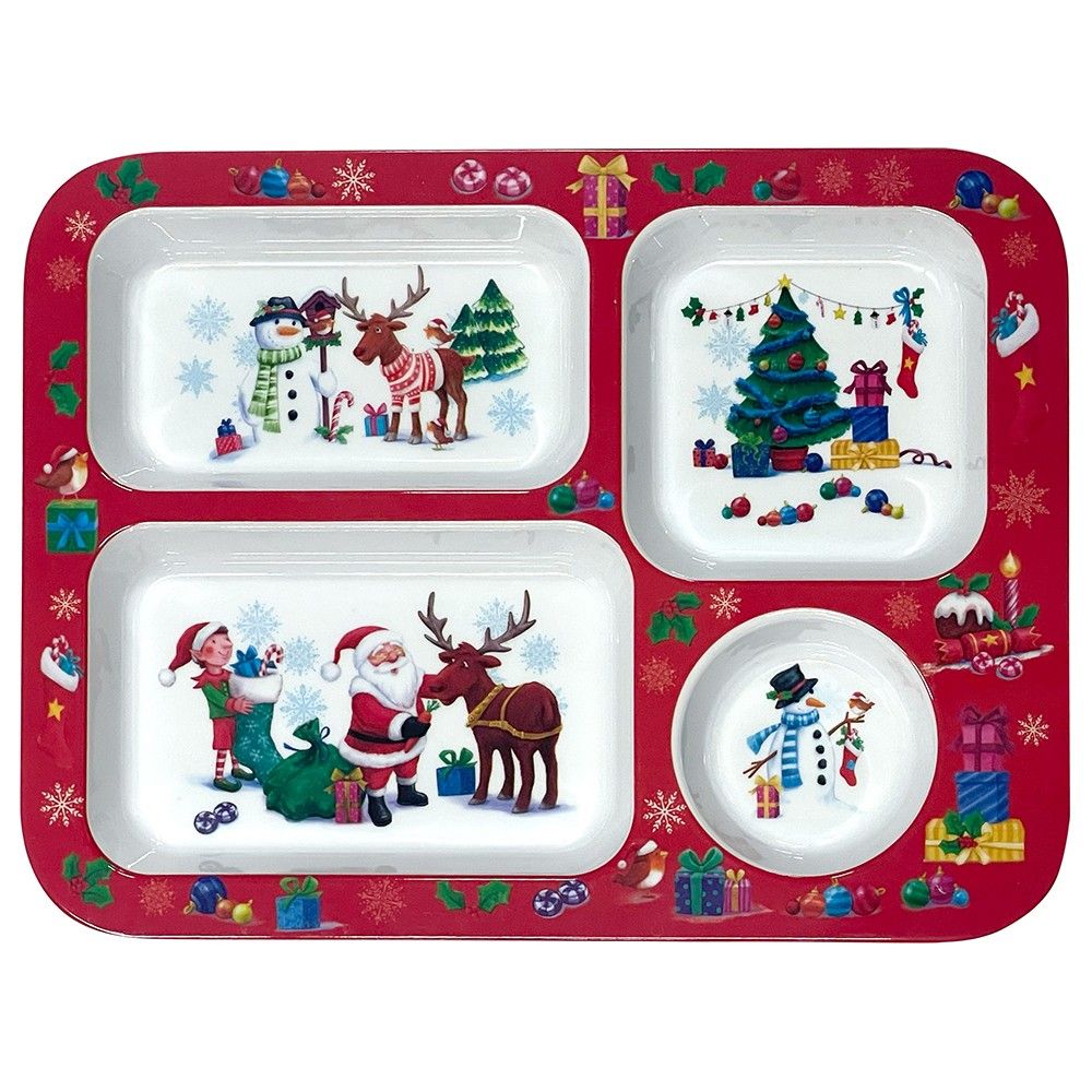 Festive Friends Compart Tray 