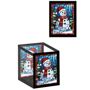 Snowman Tea Light Holder