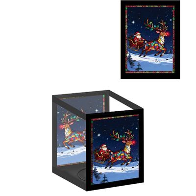 Santa Sleigh Tea Light Holder 
