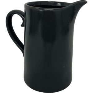 Dark Grey Stoneware Jug 16*10*15.5cm