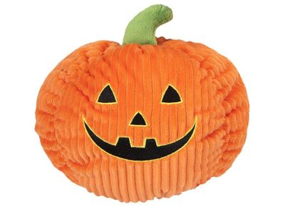 15Cm Pumpkin With Face And     Stiched Detail Plush          