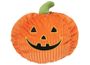 15Cm Pumpkin With Face And     Stiched Detail Plush          