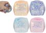 4ASST 5CM GLITTER CUBE WITH MALTOSE IN COL BOX 12PCS CDU