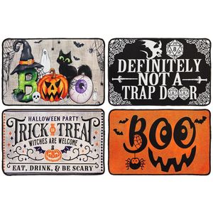 Halloween Door Mat 60X40Cm 4   Asstd Designs  Hangtag        