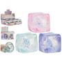 3ASST 8CM SPARKLE SQUISHY GIANT ICE CUBE IN BOX 6PC D/B