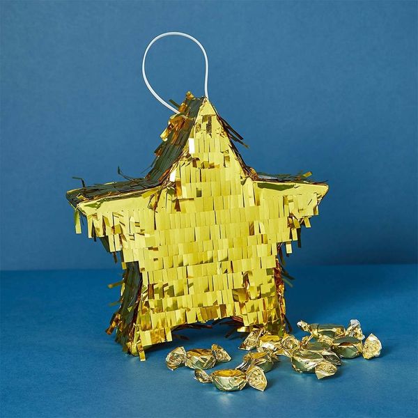 Gold Star Pinata 