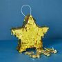 Gold Star Pinata 