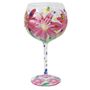Lillies Gin Glass 