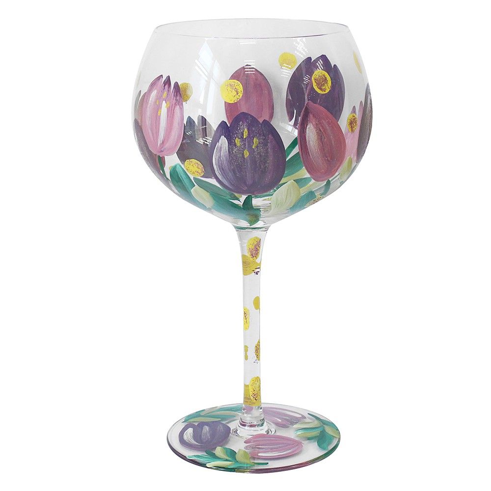 Tulips Gin Glass