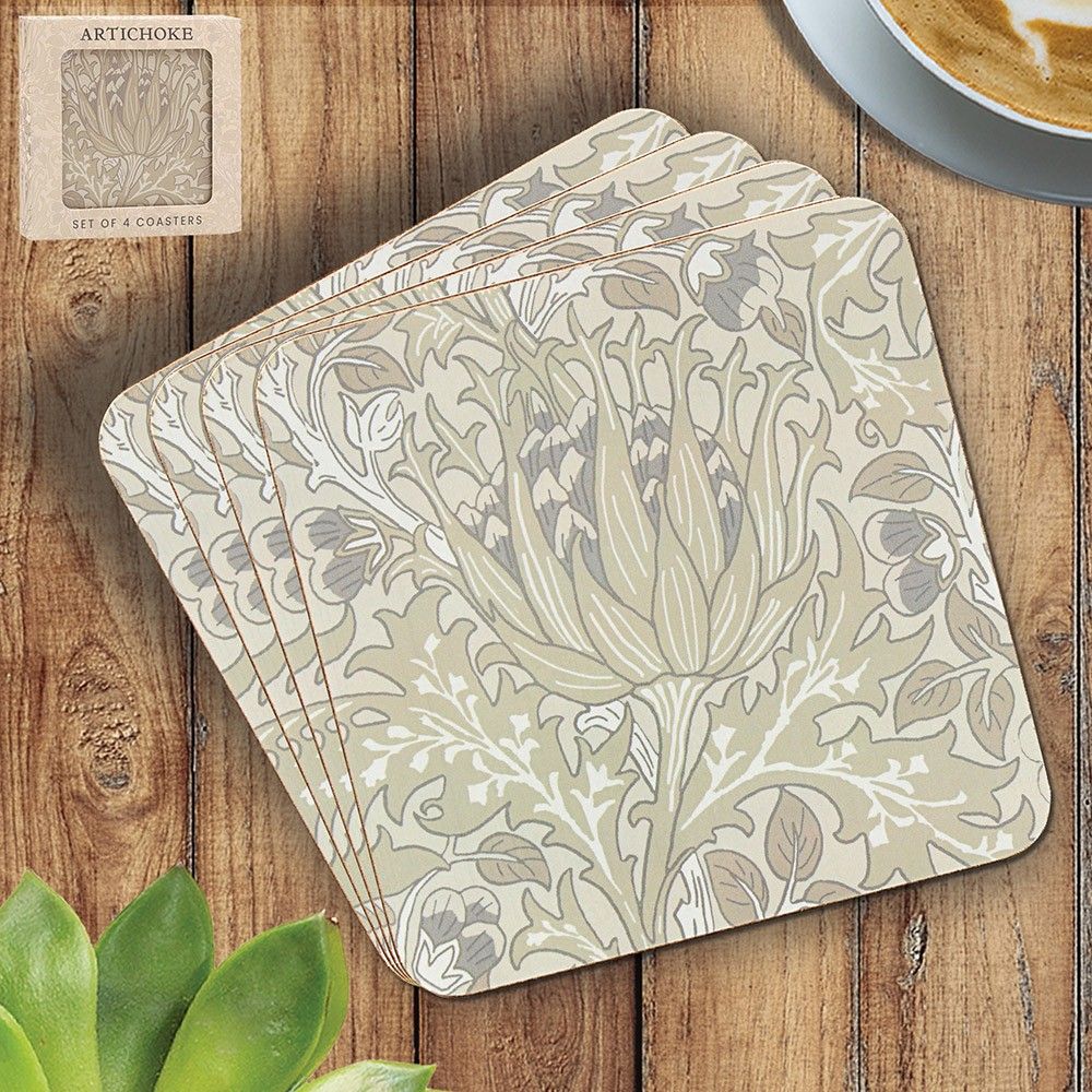 Artichoke Coasters Set