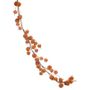 VELVET ORANGE PUMPKIN GARLAND