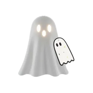 Halloween LED Ghost 11cm